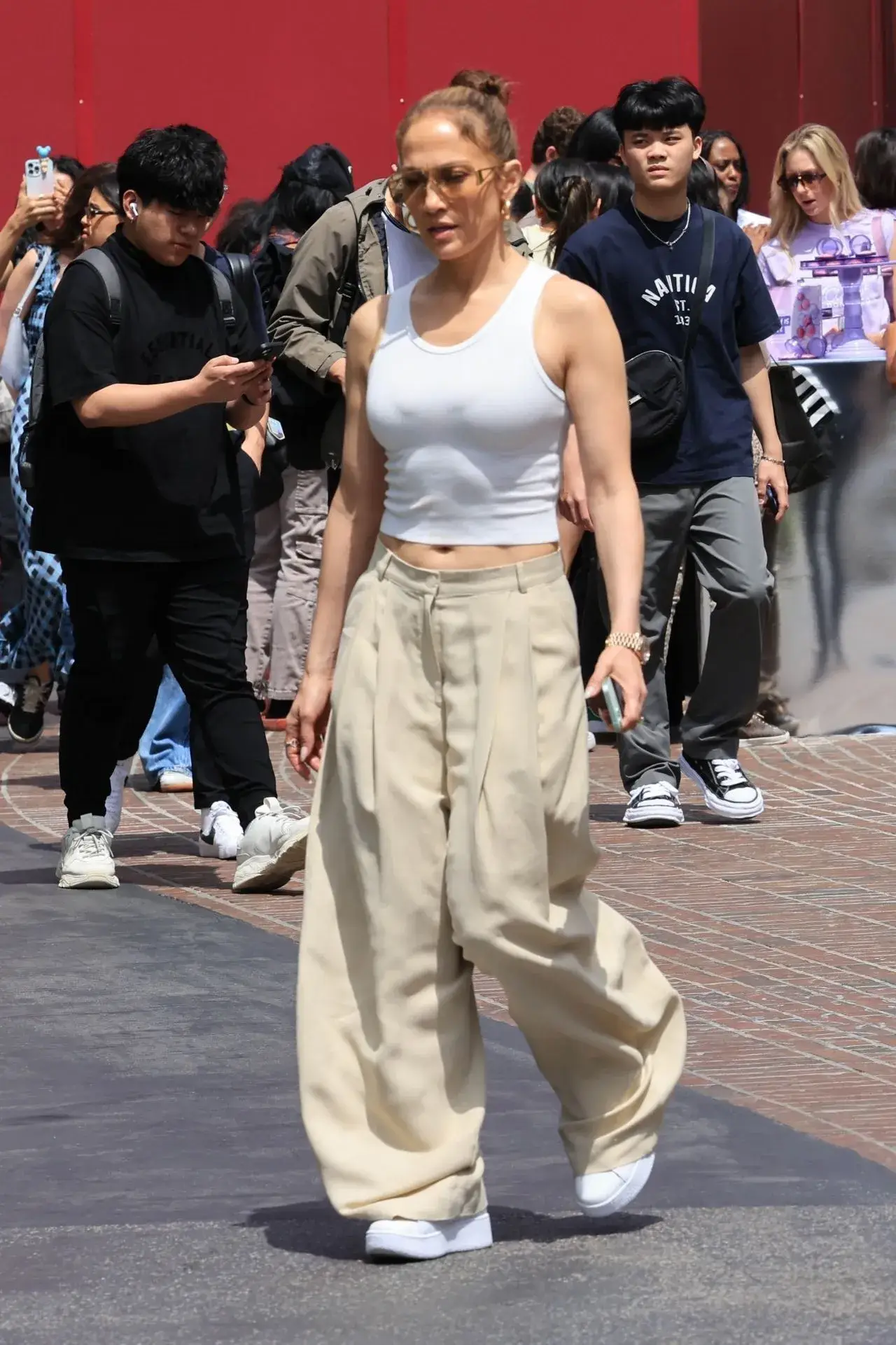 Jennifer Lopez Shopping Stills at The Grove in West Hollywood